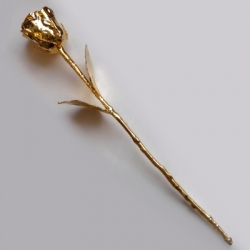 Platinschmuck Goldrose 36cm - echte Rose Gold plattiert